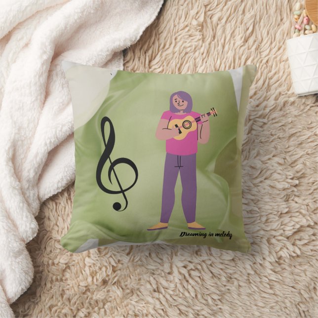 Coussin Rêver en Mélodie  (Couverture)