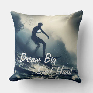 Coussin Rêver grand, Surf dur