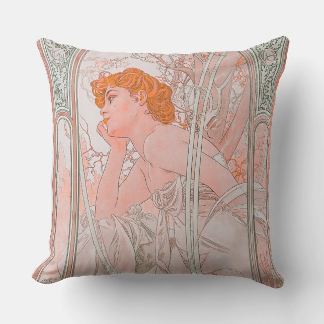Coussin Reverie du Soir (1899) (Recto)