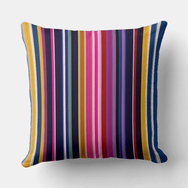 Coussin Reversible 90s Neon 3D Geometric & Modern Earthy C (Verso)