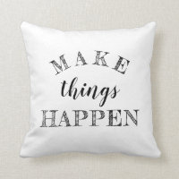 Réversible blanc de 3 mots de noir de motivation