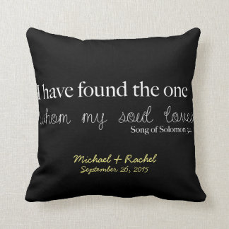 Coussin réversible - chanson de Soloman