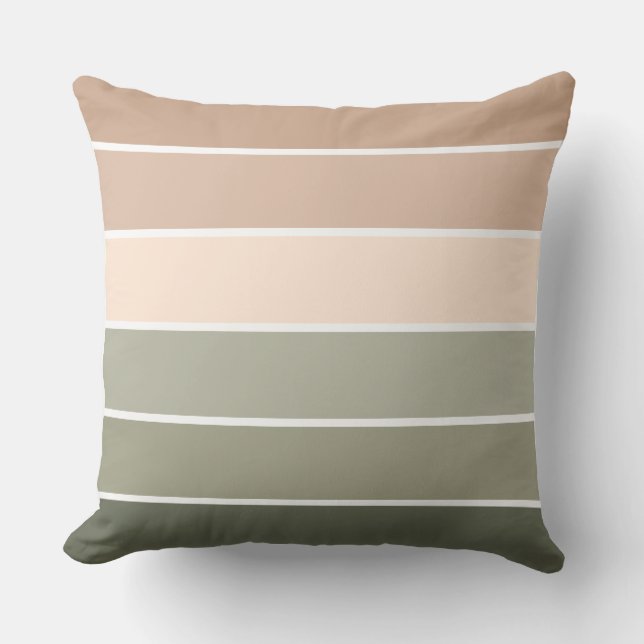 Coussin Reversible Cosy Neutral Retraite Striped Polka Dot (Recto)