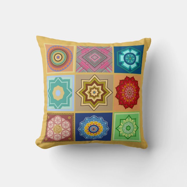 Coussin réversible Country Quilt (Recto)