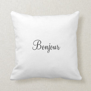 coussin réversible - coussin de bonne nuit bonjour