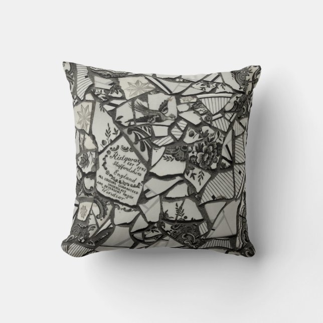 Coussin réversible de mosaïque (Recto)