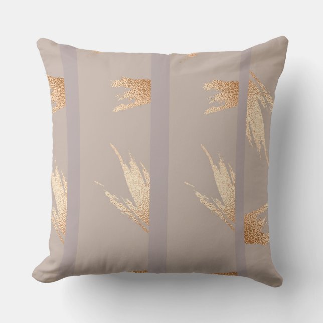 Coussin réversible Motif d'or (Recto)