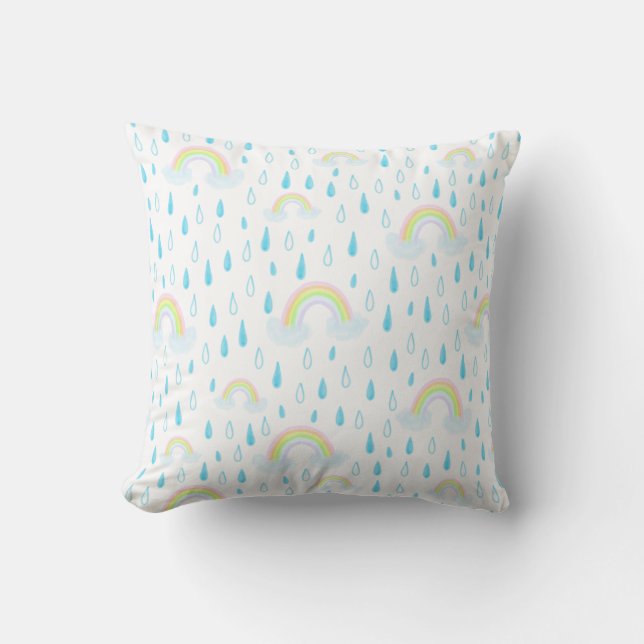 Coussin Rêves arc-en-ciel (Recto)
