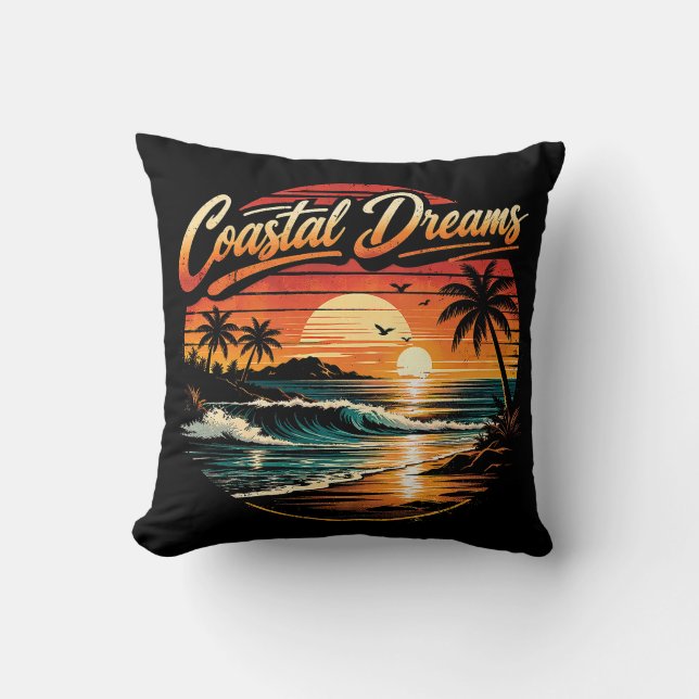 Coussin Rêves Côtiers (Recto)
