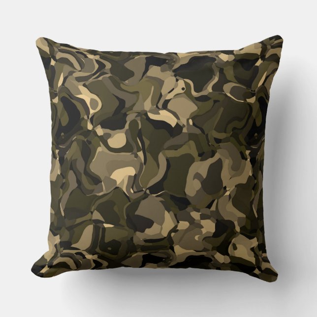 Coussin Rêves de camouflage (Recto)