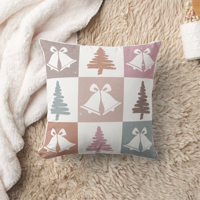 Coussin Rêves de Noël Retro Soft Pastel (Couverture)