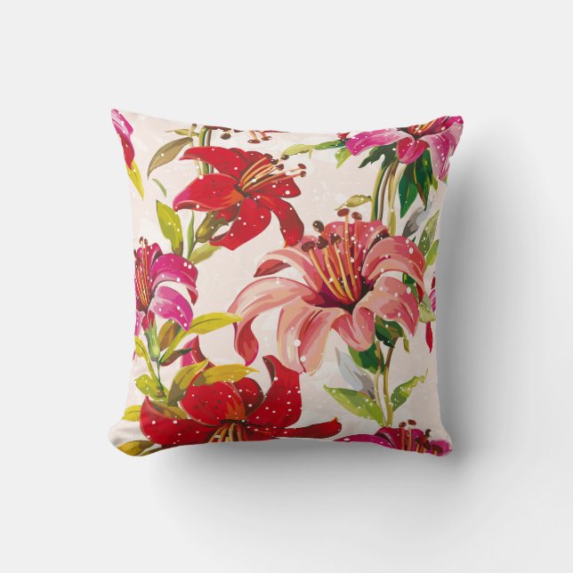 Coussin Rêves floraux #4 @ Susiejayne (Recto)
