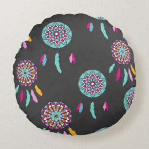 coussin rêveur coloré