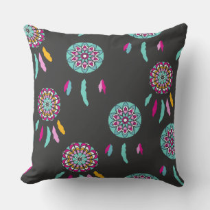 coussin rêveur coloré