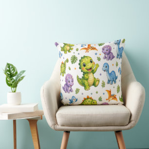 Coussin Rex et amis Dino-Mite