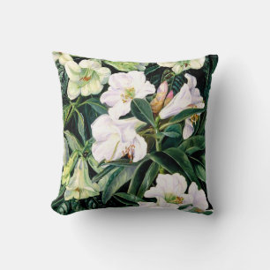Coussin Rhododendrons, art raffiné Jeu d'oreiller