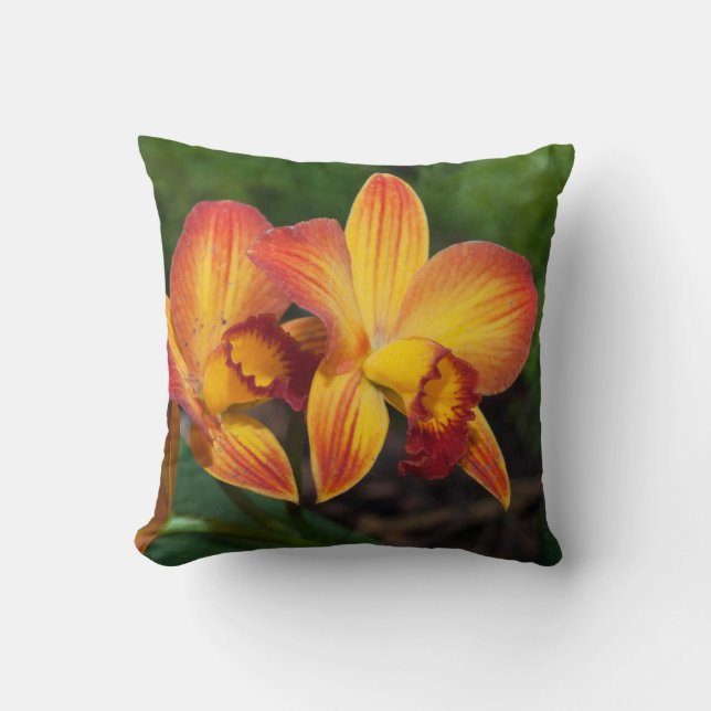 Coussin Rhyncattleanthe Love Tapestry (Recto)
