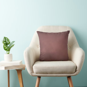 Coussin Riche velours marron mocha