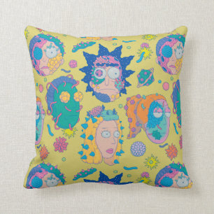 Coussin RICK ET MORTY™   Motif de famille Smith infecté