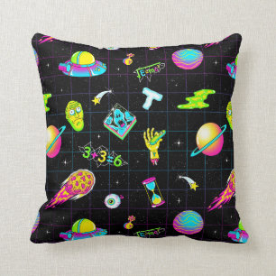 Coussin RICK ET MORTY™ Motif de la saison psychédéli
