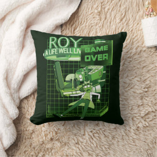 Coussin RICK ET MORTY™   Roy A Life Well Lived