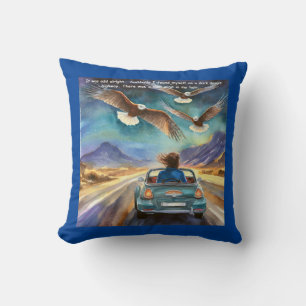 Coussin Rick London Conduisant Dans Le Noir Bande Dessinée