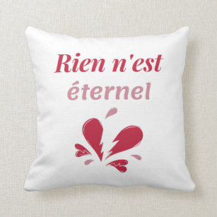 Coussins Citation Francais Zazzle Fr