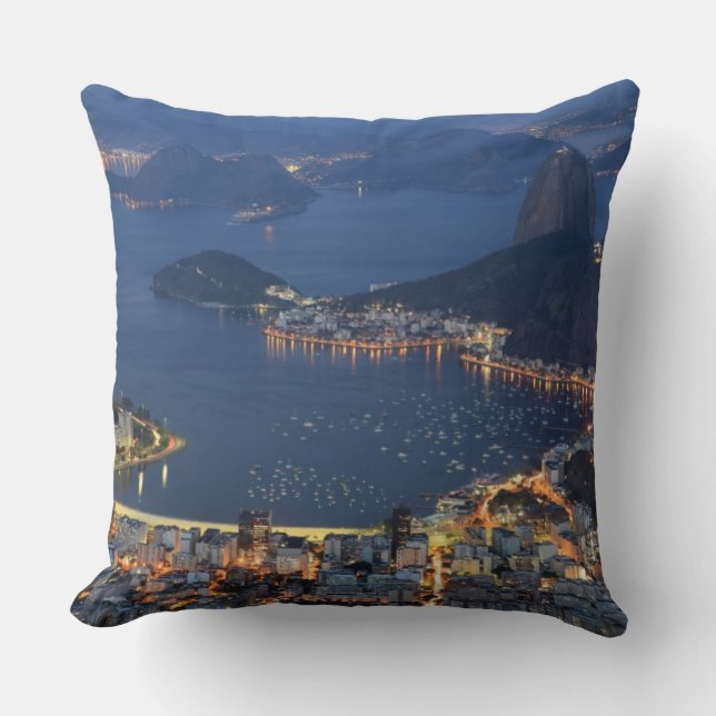 Coussin Rio de Janeiro, Brésil (Recto)