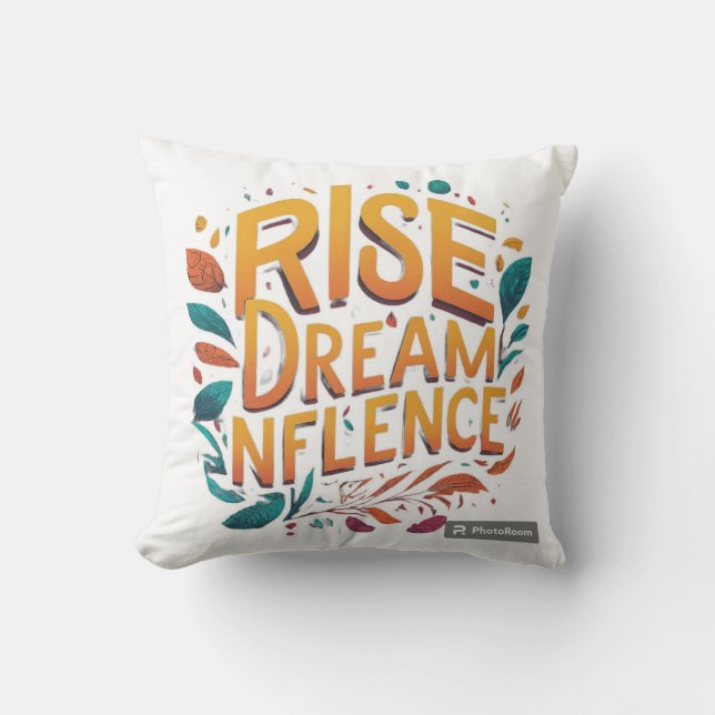 Coussin Rise Dream Nflence (Recto)