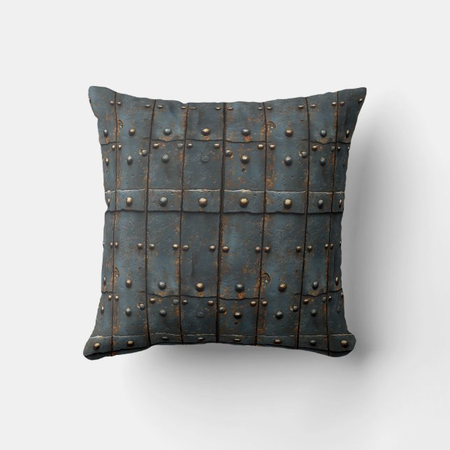 Coussin Rivets métalliques Lancer l'oreiller (Verso)