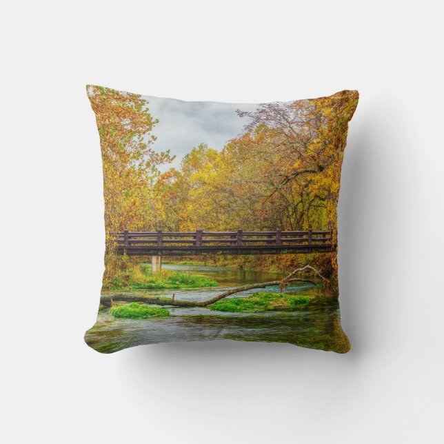 Coussin Rivière Alley Spring (Recto)