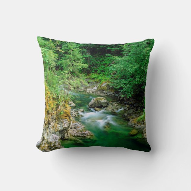 Coussin Rivière Little Qualicum (Recto)