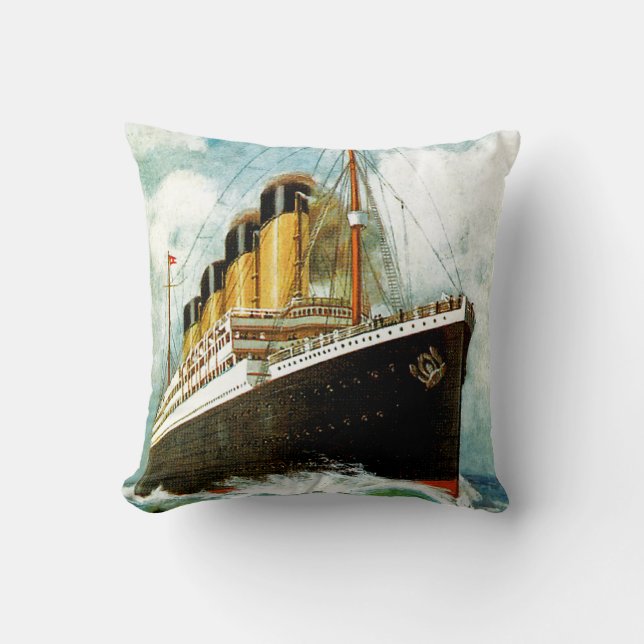 Coussin RMS Titanic (Recto)