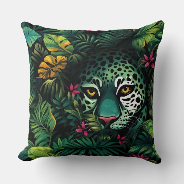 Coussin Roar & Explore Rainforest Botanical (Recto)
