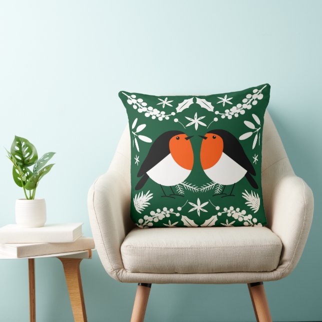 Coussin Robin Redmamin britannique (Chaise)