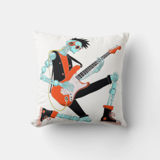 Coussin Robot guitariste