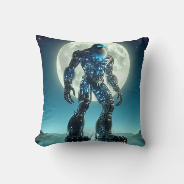 Coussin Robot Sasquatch (Recto)