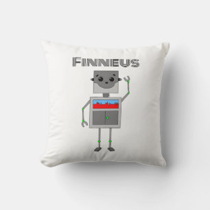 Coussin Robot Thème Personnalisé  
