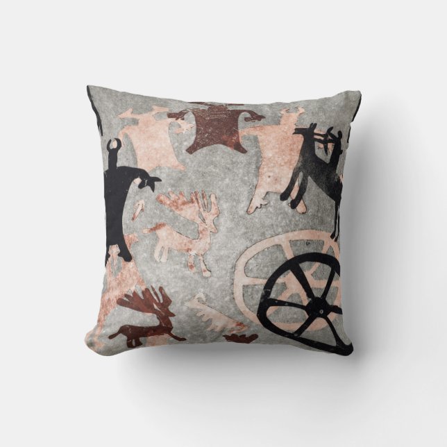 Coussin Roche peignant 1994 (Recto)