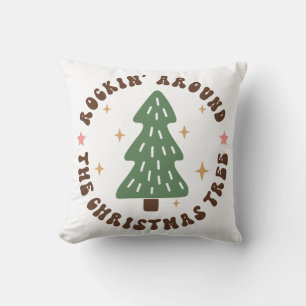 Coussin Rocher Autour De L'Arbre De Noël