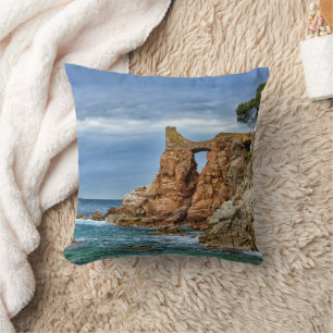 Coussin Roches sur la côte méditerranéenne
