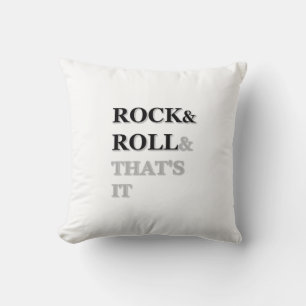 Coussin Rock and Roll Et c'est tout