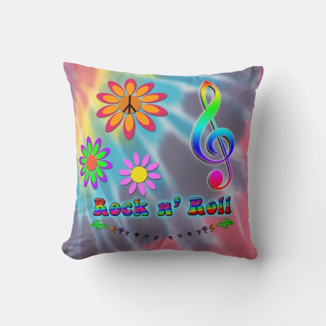 Coussin Rock n'Roll (Recto)