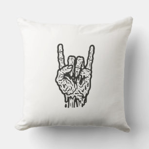Coussin Rock zombie