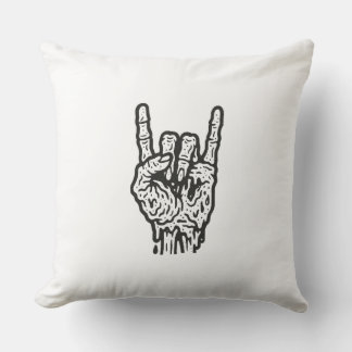 Coussin Rock zombie