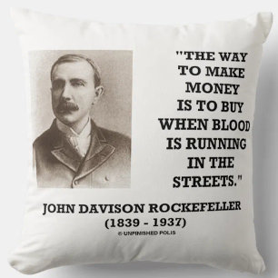 Coussin Rockefeller Acheter Quand le Sang Coule Dans les R