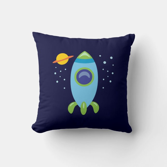 Coussin Rocket Retro (Recto)
