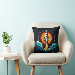Coussin Rocketship
