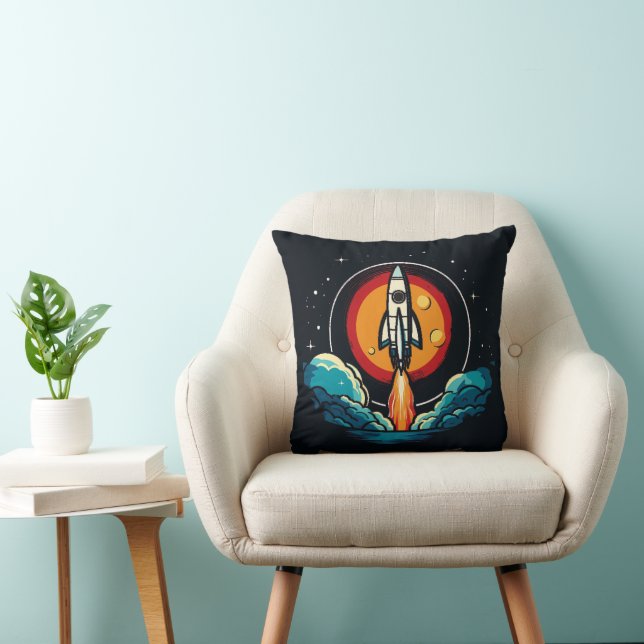 Coussin Rocketship (Chaise)