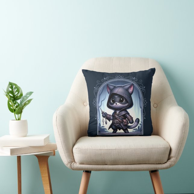Coussin Rogue Feline Imaginaire Adventure (Chaise)